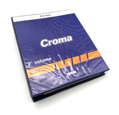 Manuale Assistenza Tecnica Officina Fiat Croma 2° Volume Originale 1990 - Immagine 1 di 2