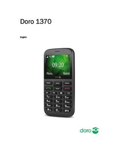 DORO 1370 DRUKOWANA INSTRUKCJA OBSŁUGI PODRĘCZNIK - Zdjęcie 1 z 1