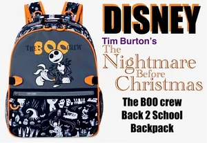 2024 DISNEY THE NIGHTMARE BEFORE CHRISTMAS "THE BOO CREW" HALLOWEEN RUCKSACK - Bild 1 von 9