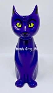 NEW Disney Parks Hocus Pocus BINX the Cat Stoneware Carafe Pitcher Vase Mug - Picture 1 of 6