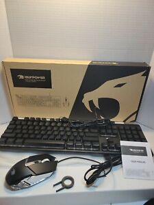 iBuyPower SA2210 RGB Gaming Keyboard + Mouse Combo Open Box 
