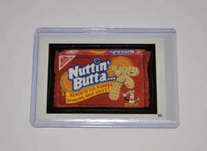WACKY PACKAGES NUTTIN' BUTTA Sticker NEUWERTIG ebaby ZURÜCK!!! - Bild 1 von 2