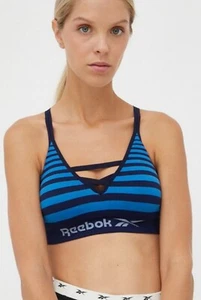 Reebok Seamless Sports Bra Women’s Blue/Navy Size UK Small #Ref40 - Picture 1 of 1