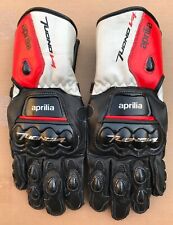 aprilia motogp racing new cowhide leather gloves free shipping