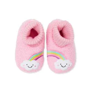 Zapatillas botín arco iris Wonder Nation bebé niña, talla 3 - Imagen 1 de 2