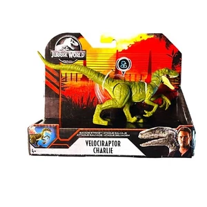 Jurassic World Velociraptor Charlie Savage Strike Camp Dinosaurio Cretácico - Imagen 1 de 12