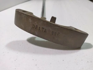 Vintage DELTA 116 Prototype Putter Golf RH Brass Head - Picture 1 of 3