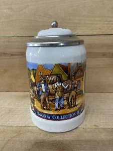 Stroh’s Beer Bavaria Collection II Lidded Stein #09162 - Picture 1 of 7