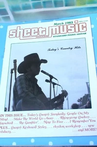 Notenmagazin Standard Klavier/Gitarre März 1983 KOSTENLOSER VERSAND! - Bild 1 von 2