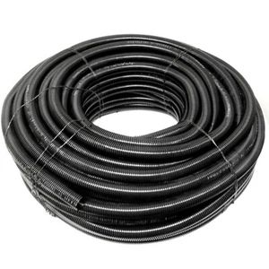 2m x Split Flexible Conduit 23mm Internal - 28mm External Wiring Loom Cable Tidy - Picture 1 of 4
