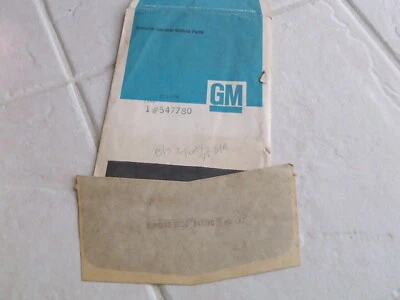 Pontiac Sunbird 1977 1978 calcomanía del panel frontal 547780 nuevo de stock Foto 1 de 4