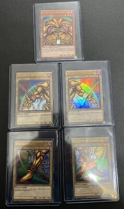 Exodia 1996 vintage * JUEGO COMPLETO * Las 5 piezas 1ª edición * Yugioh Holo - Imagen 1 de 24