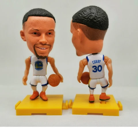 Stephen Curry Golden State Warriors #30 NBA Basketball Action Figure 2 in 6.5cm Cover