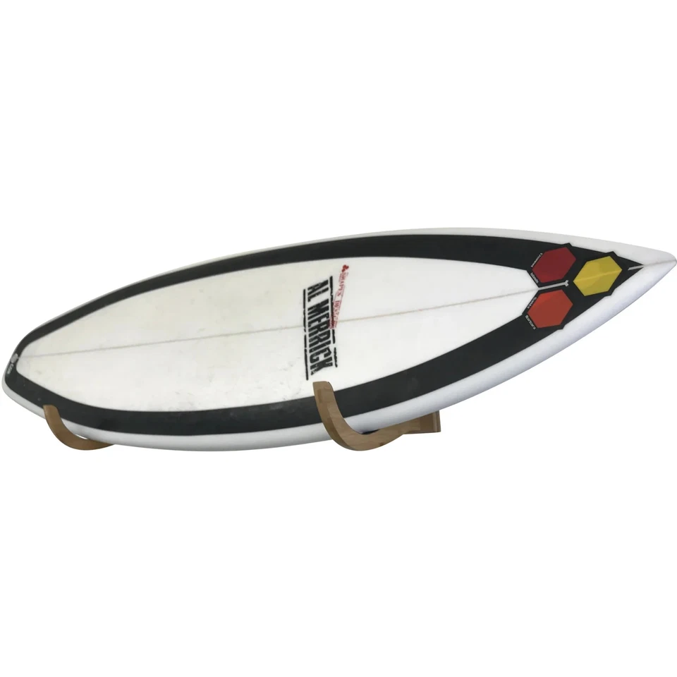 COR Surf Wood Surfboard Wall Rack - Bamboo or Dark Wood - Image 1 of 4