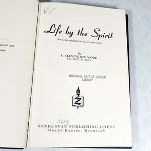 Life by the Spirit - 1963 Hardcover by A. Skevington Wood - Picture 1 of 11