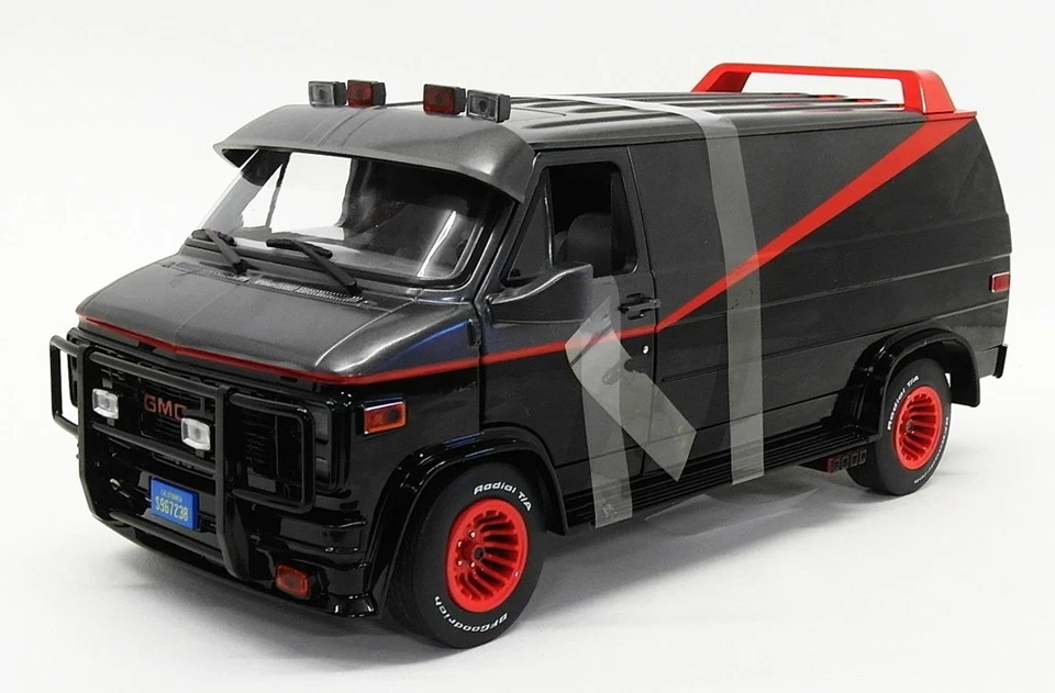 Greenlight 1/18 Scale Diecast 13521 - 1983 GMC Vandura - The A-Team - Image 1 of 4