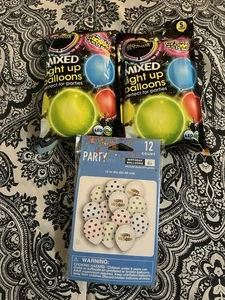 3 paquetes de globos de cumpleaños - Imagen 1 de 2