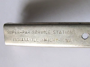 DE COLECCIÓN ABRIDOR DE LATAS DE TARROS DE GASOLINERA DE COCHE ESTACIONES DE SERVICIO SUPER PAR IL IA MI IN - Imagen 1 de 6