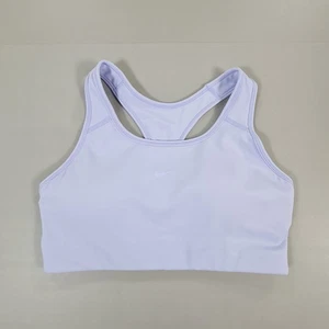Nike Womens Sports Bra Lilac Purple Medium Racer Back Padded Gym Dri Fit FB1123 - Picture 1 of 5