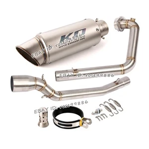 Silenciador de tubo de enlace de cabezal sistema de escape delantero para Suzuki GSXR125 150 GSXS125 150 - Imagen 1 de 11