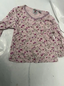 Cherry Stix Junior Girls long Sleeve flower shirt medium 10/12 - Picture 1 of 3