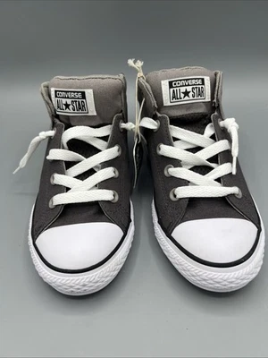 Converse All Star Chuck Taylor  No Time To Lace Grey Low Top Youth Size 4 NWOB - Image 1 of 4