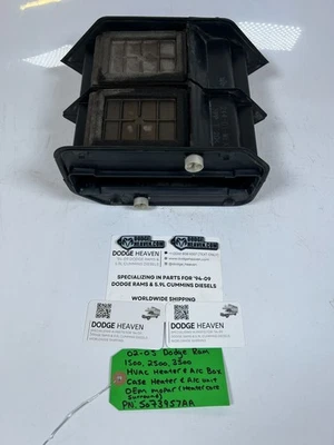 Dodge Ram 1500-3500 2002-2005 calefacción aire acondicionado caja calefacción núcleo envolvente 5073957AA Foto 1 de 4