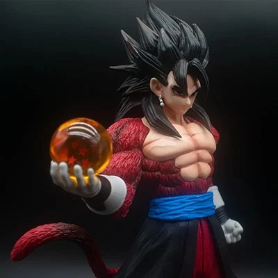 30cm Dragon Ball Z Son Goku SSJ4 Action Figure PVC Anime Collectible Model Toy - Image 1 of 4