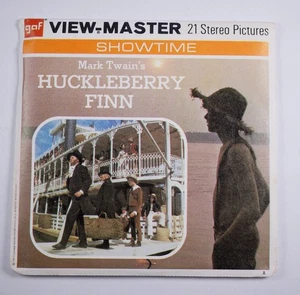 View-Master Mark Twain Huckleberry Finn- 3 reel packet B343 - Picture 1 of 4