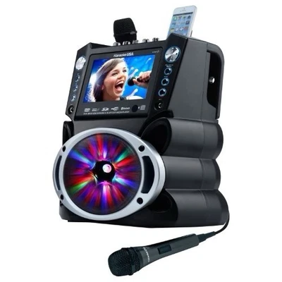 Karaoke USA GF842 MP3 System - Black - Image 1 of 4