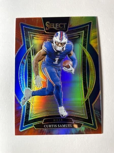2024 Panini Select Prizm NFL Tie-dye Concourse Curtis Samuel Bills /25 - Bild 1 von 2