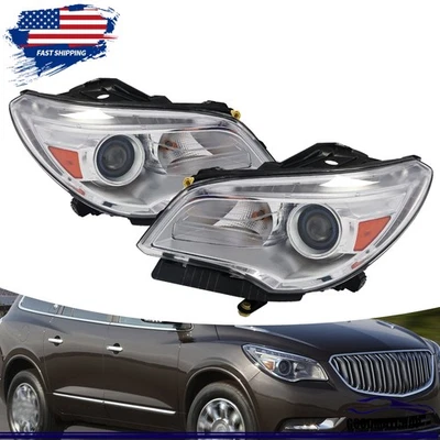 For 2013-2017 Buick Enclave HID/Xenon w/o AFS DRL Projector Headlights Headlamps - Изображение 1 из 4