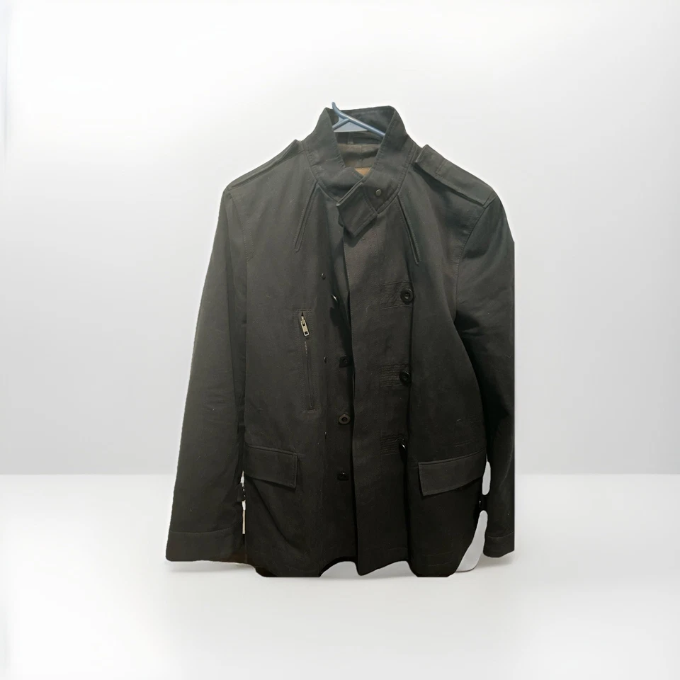 CHAQUETA de algodón/poliéster Reiss para hombre | Negra | Mediana Foto 1 de 4
