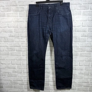 Helmut Lang dunkelblaue lässige Baumwolljeans Herren Größe 36x33 - Bild 1 von 5
