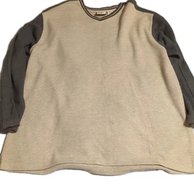 Camisa Pullover Vintage Bugle Boy Authentics Manga Larga Peso Pesado Talla M Foto 1 de 4