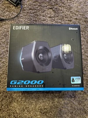 Edifier - G2000 2.0 Bluetooth Gaming Speakers - Out Of Box Lightly Used - Image 1 of 3