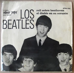 BEATLES 7" Roll Over Beethoven ARGENTINA 7" 1964 Odeon Pops DTOA 3218 - Foto 1 di 4