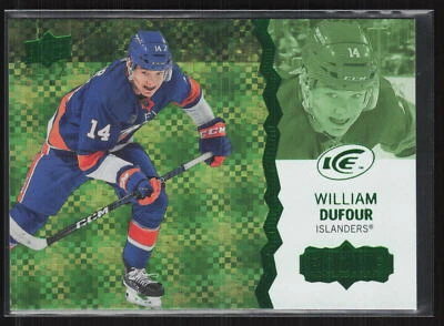 William Dufour 2023-24 UD ICE Rookie Green #112 New York Islanders - Image 1 of 2