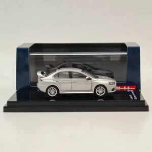 Hobby Japan 1/64 Mitsubishi Lancer Evolution X Cool Diecast Model Car Silver - Picture 1 of 7