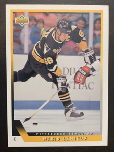 1993-94 Upper Deck Hockey Card Mario Lemieux #407 - Picture 1 of 2