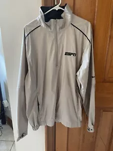 Lite Weight ESPN SPORTSCENTER Beige Jacket with Zip Pockets XL -Slightly Used - Picture 1 of 7