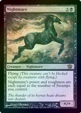 Nightmare - Foil New MTG Eighth Edition 8th Magic 2B3