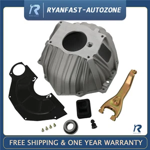 Bell Housing Kit+11" Clutch Fork+Throwout Bearing+Cover fit for Chevy 3899621 - Picture 1 of 23