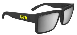 Gafas de sol Spy Optic MONTANA - Mate TRANSLÚCIDAS Negras/Bronce ESPEJO PLATINO NUEVO - Imagen 1 de 5