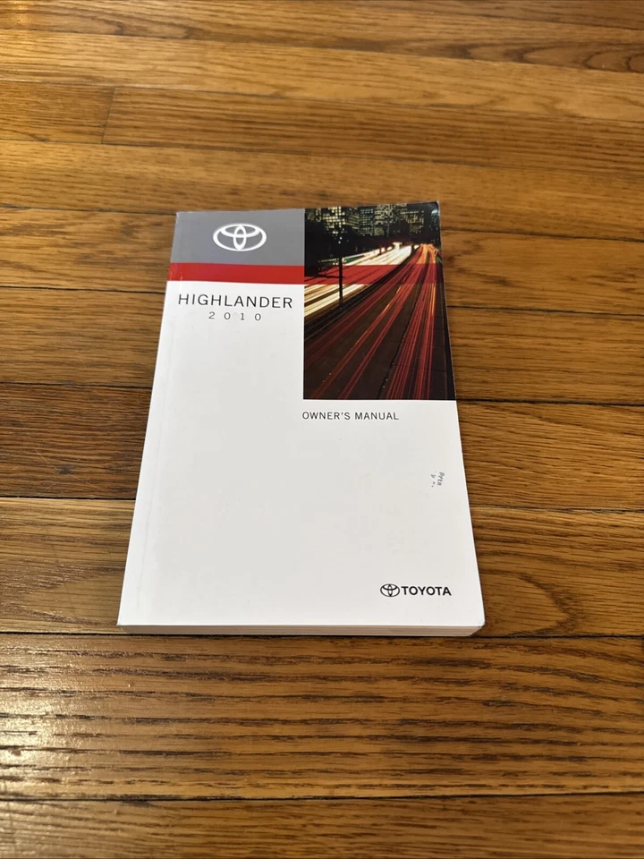 Toyota Highlander 2010 manual del propietario OEM envío gratuito Foto 1 de 1