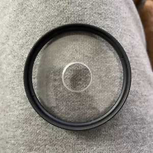 New Vtg HOYA 55mm CENTER SPOT FILTER Japan 55mm Center SPOT w/Actual HOLE Filter - Picture 1 of 4