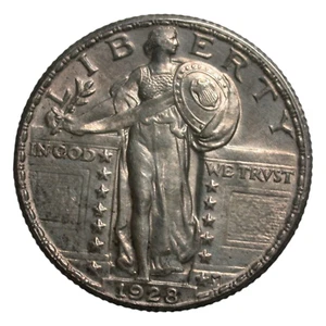 1928 Standing Liberty Quarter - Picture 1 of 2