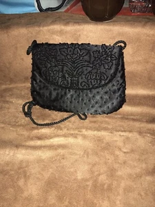 La Regale Handtasche schwarz Perlen mit Stern - Bild 1 von 7