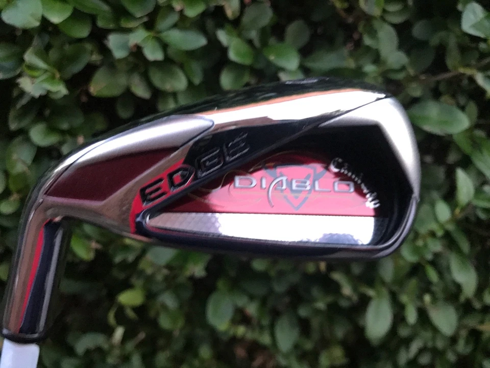 NEW MEN CALLAWAY DIABLO EDGE 6 IRON LEFT HAND REGULAR FLEX STEEL SHAFT - Image 1 of 4