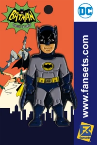 DC Comics Batman 1966 Collection BATMAN Licensed FanSets Pin MicroJustice - Picture 1 of 1